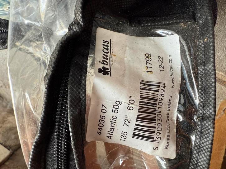 Bucas Atlantic regendeken, Dieren en Toebehoren, Paarden en Pony's | Dekens en Dekjes, Zo goed als nieuw, Deken, Ophalen of Verzenden