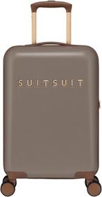 ✅NIEUW✅ SUITSUIT Fab Seventies koffer 55 cm | Taupe, 50 tot 60 cm, Hard kunststof, Ophalen of Verzenden, Nieuw