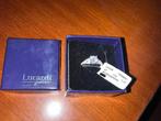 Lucardi Zilveren Ring met Kristal, Sieraden, Tassen en Uiterlijk, Met kristal, Ophalen of Verzenden, Zo goed als nieuw, 17 tot 18