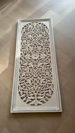 Wandpaneel houtsnijwerk, Huis en Inrichting, Woonaccessoires | Wanddecoraties, Ophalen, Zo goed als nieuw
