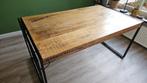 Industriële Eettafel, Huis en Inrichting, Ophalen, 50 tot 100 cm, Zo goed als nieuw, 150 tot 200 cm