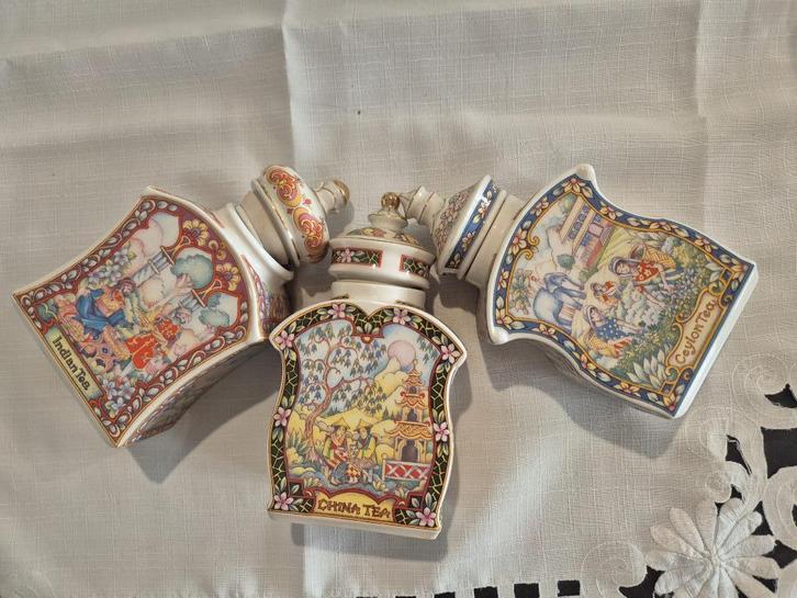 Sadler theebussen: Sadler The World of Tea Collection 3 st., Antiek en Kunst, Antiek | Keramiek en Aardewerk, Ophalen of Verzenden