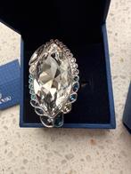 Swarovski Ring met grote Kristal maat 58, Sieraden, Tassen en Uiterlijk, Ringen, Met kristal, Ophalen of Verzenden, Zo goed als nieuw