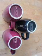 3 bodum bekers koffie- melkbekers, Huis en Inrichting, Keuken | Servies, Ophalen of Verzenden, Zo goed als nieuw, Overige stijlen