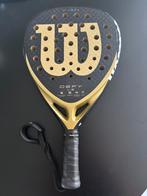 Wilson Defy LS padel racket goud, Sport en Fitness, Padel, Ophalen of Verzenden, Zo goed als nieuw, Padelracket