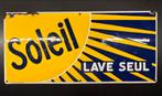 Emaille Reclamebord Soleil Lave Seul, Verzamelen, Merken en Reclamevoorwerpen, Ophalen of Verzenden, Gebruikt