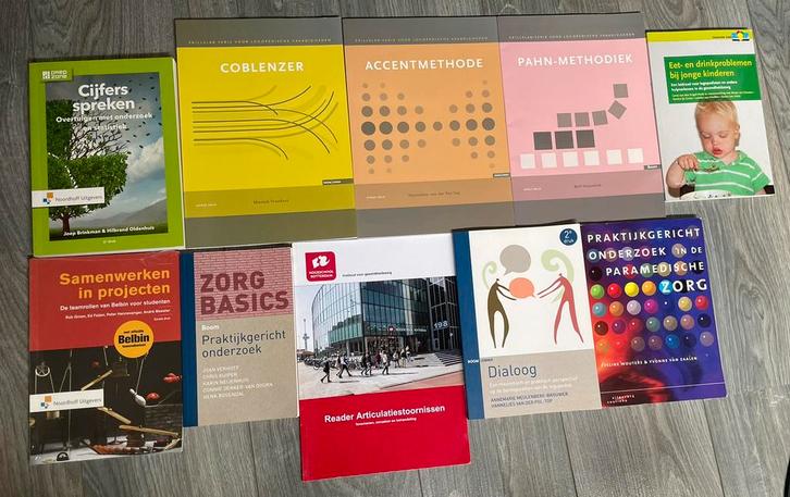 Diverse studieboeken opleiding Logopedie, Boeken, Studieboeken en Cursussen, Zo goed als nieuw, HBO, Beta, Ophalen of Verzenden