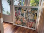 De Kooning “Gotham News” replica in lijst achter glas, Antiek en Kunst, Ophalen