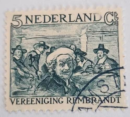 Nederland 1930 - nvph 228 - Vereniging Rembrandt, Postzegels en Munten, Postzegels | Nederland, Gestempeld, T/m 1940, Ophalen of Verzenden