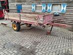 Schuitemaker meststrooier, kunstmeststrooier, 2x plattewagen, Ophalen