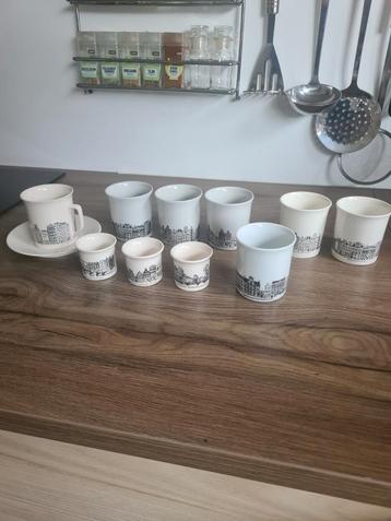 Amsterdams grachtenservies,Villeroy & Boch beschikbaar voor biedingen