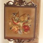 Antiek - Paalscherm - Borduurwerk - Meubelstuk – Palissander, Ophalen