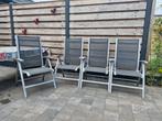 Bellagio tuinset, Tuin en Terras, Tuinstoelen, Ophalen of Verzenden, Gebruikt, Aluminium