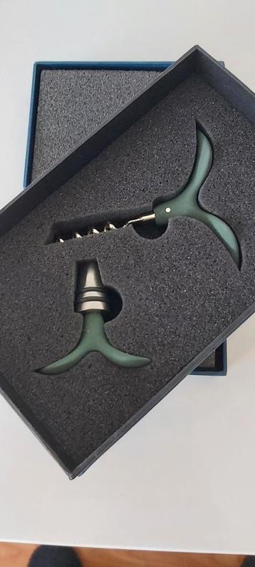 Kurkentrekker & Flessenstop Set - Nieuwstaat! beschikbaar voor biedingen