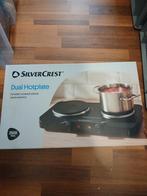 Silvercrest Dubbele Kookplaat - Nieuw in doos, Nieuw, 3 kookzones of minder, Ophalen of Verzenden, Vrijstaand