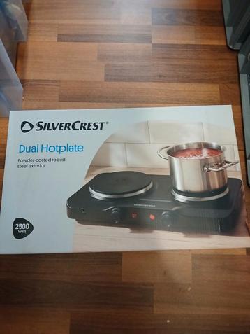 Silvercrest Dubbele Kookplaat - Nieuw in doos beschikbaar voor biedingen