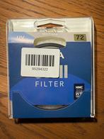 New Hoya UX UV II filter 72mm, Ophalen of Verzenden, Zo goed als nieuw, 70 tot 80 mm, UV-filter