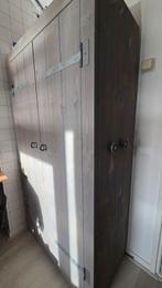 Complete grijze kinderkamer met kast, bureau en bed, Huis en Inrichting, Kasten | Kledingkasten, Ophalen, Met deur(en), Gebruikt