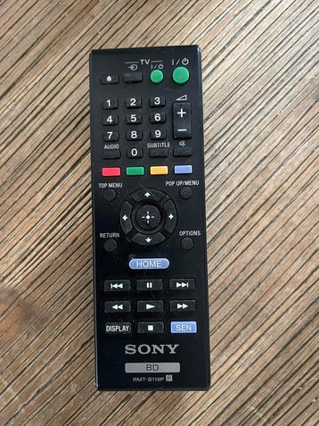 SONY RMT-B119P afstandsbediening beschikbaar voor biedingen