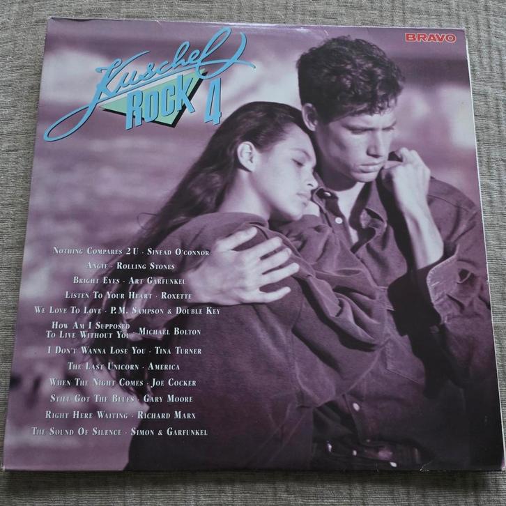 3 LP: Knuffelrock - 4 (1990), Cd's en Dvd's, Vinyl | Filmmuziek en Soundtracks, Gebruikt, 12 inch, Ophalen of Verzenden