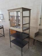 Vintage brocante vitrine vitrinekast winkelkast, Ophalen