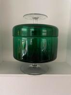 Groene glazen koekdoos Scott Zwiesel Heinrich Loffelhardt, Ophalen of Verzenden