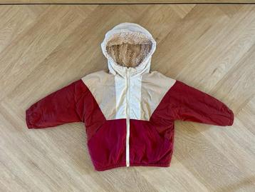 Z.g.a.n. Regenjas, gevoerd, teddy, Zara, contrast, maat 98 beschikbaar voor biedingen
