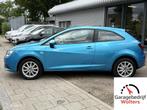 Seat Ibiza 1.0 MPI CONNECT GROOT SCHERM PARK.SENS. ST.VERW., Voorwielaandrijving, Stof, Met garantie (alle), Blauw