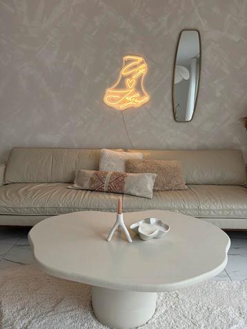 Design bank Loods 5 greige leer beschikbaar voor biedingen