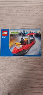 LEGO 7043 Brandweerboot, Ophalen of Verzenden, Gebruikt, Complete set, Lego
