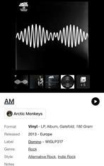 Lp arctic monkeys persing 2013 eu, Cd's en Dvd's, Ophalen of Verzenden, Zo goed als nieuw, 12 inch