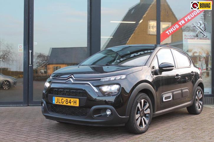 Citroen C3 1.2 PureTech Max Led/Navi/Cruise/100 PK!, Auto's, Citroën, Bedrijf, Te koop, C3, ABS, Achteruitrijcamera, Airbags, Airconditioning
