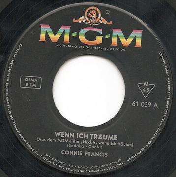 Connie Francis - Wenn Ich Traume (Single) beschikbaar voor biedingen