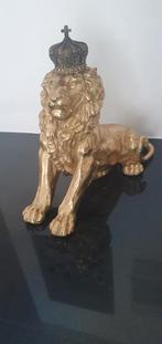 Prachtig beeld van een leeuw met kroon!

Materiaal-Hars/poly, Antiek en Kunst, Kunst | Beelden en Houtsnijwerken, Ophalen of Verzenden
