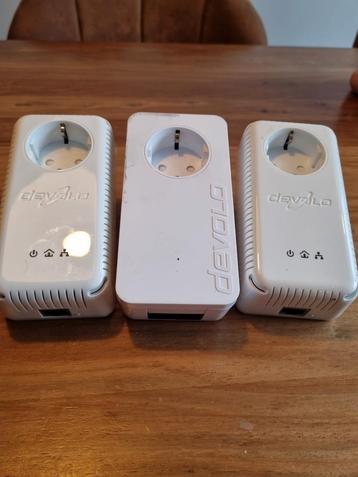 Devolo Powerline Adapters (3 stuks) beschikbaar voor biedingen
