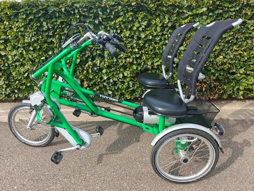 Van Raam Fun2go duofiets met elektrische ondersteuning, Fietsen en Brommers, Fietsen | Driewielfietsen, Zo goed als nieuw, Ophalen