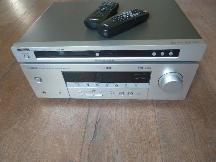 Topklasse YAMAHA Receiver + CD/DVD-Speler en Afst Bed, Audio, Tv en Foto, Stereo-sets, Zo goed als nieuw, Dvd-speler, Tuner of Radio