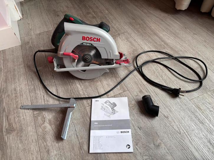 Bosch cirkelzaag PKS 66 A, Doe-het-zelf en Verbouw, Gereedschap | Zaagmachines, Gebruikt, Cirkelzaag, 1200 watt of meer, 30 tot 70 mm