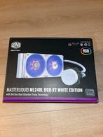Coolermaster masterliquid ML240L RGB V2 White Edition, Computers en Software, Computerkoelers, Ophalen of Verzenden, Zo goed als nieuw