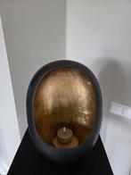 Egg candle zwart goud, Ophalen of Verzenden, Zo goed als nieuw, Zwart, 25 tot 50 cm