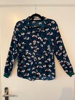 Soaked in Luxury | blouse | maat XS | blauw met bloemen, Soaked in Luxury, Blauw, Ophalen of Verzenden, Zo goed als nieuw