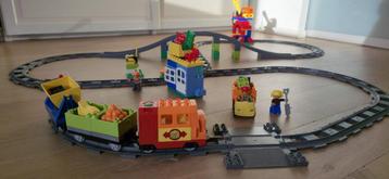 DUPLO Luxe treinset (10508) – bijna compleet + extra rails beschikbaar voor biedingen
