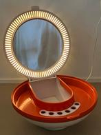 Make up spiegel space age, Minder dan 50 cm, Gebruikt, Rond, Ophalen of Verzenden