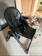 Zwarte kinderstoel wipstoel verstelbaar, Kinderen en Baby's, Kinderstoelen, Ophalen, Zo goed als nieuw, Meegroeistoel