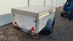 Mooie gesloten aanhanger met boven- en achterkep, Auto diversen, Aanhangers en Bagagewagens, Ophalen, Zo goed als nieuw