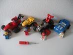 Lego Duplo Technisch Toolo 4 auto's met coureur, Kinderen en Baby's, Speelgoed | Duplo en Lego, Ophalen of Verzenden, Gebruikt