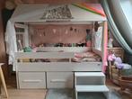 Halfhoog bed 90  x 200 cm van Lifetime Kids, Ophalen, Zo goed als nieuw