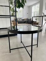 Glazen salontafel, Huis en Inrichting, Tafels | Salontafels, Ophalen, 100 tot 150 cm, 50 tot 100 cm, Zo goed als nieuw