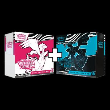 Elite Trainer Box Combipakket: Black Bolt & White Flare beschikbaar voor biedingen