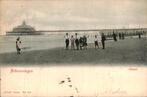 Scheveningen - mensen op het strand, Ophalen of Verzenden, Voor 1920, Gelopen, Zeeland